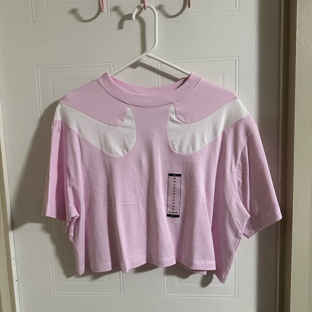 Pink Nike Cropped Women's Top